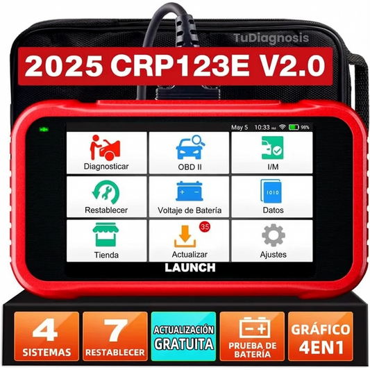 LAUNCH CREADER PROFESIONAL 123ELITE V2.0