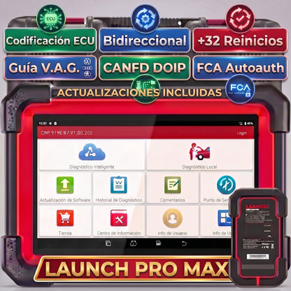 LAUNCH PRO MAX 2026 BLUETOOTH